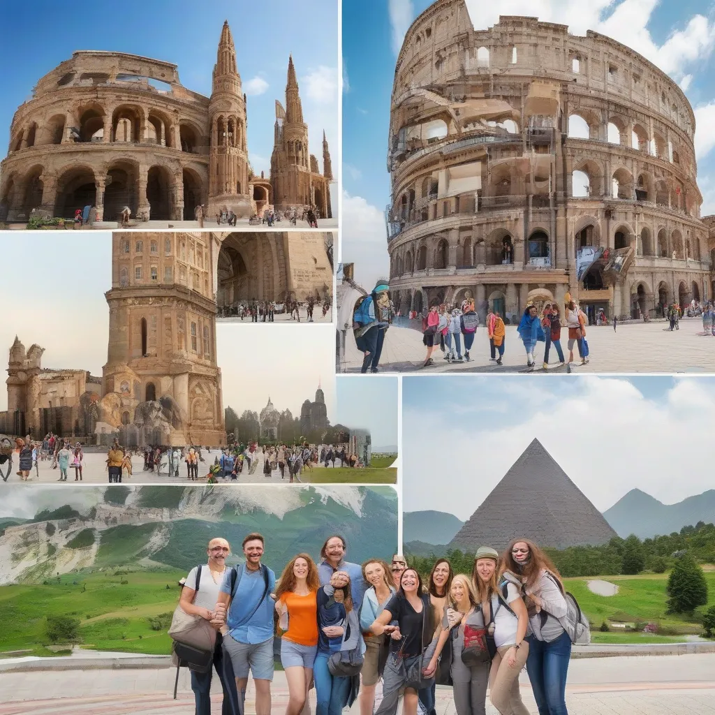 Group of Tourists Enjoying Their Trip Planned by A&amp;K Travel