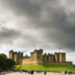 Alnwick Castle in England