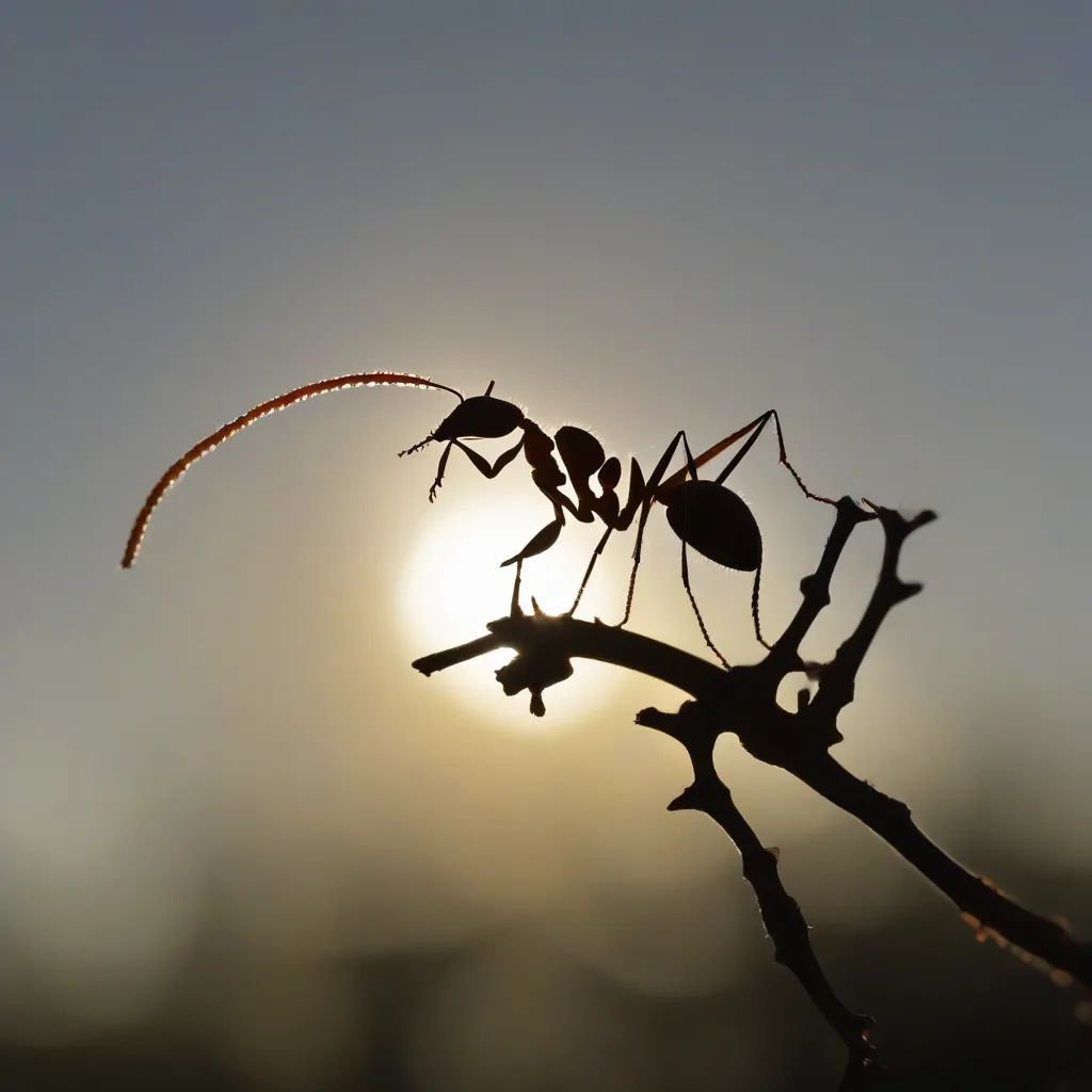 Ant Finding its Way