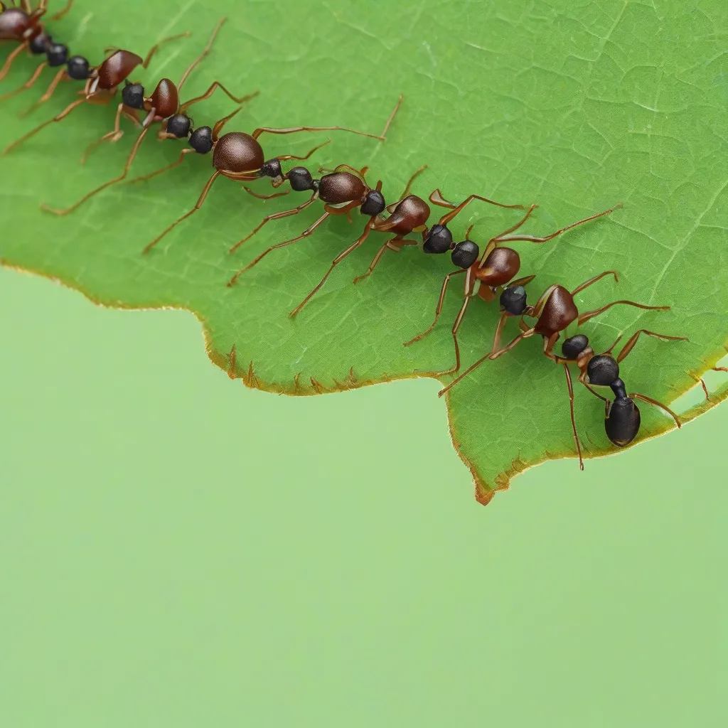 Ants Traveling