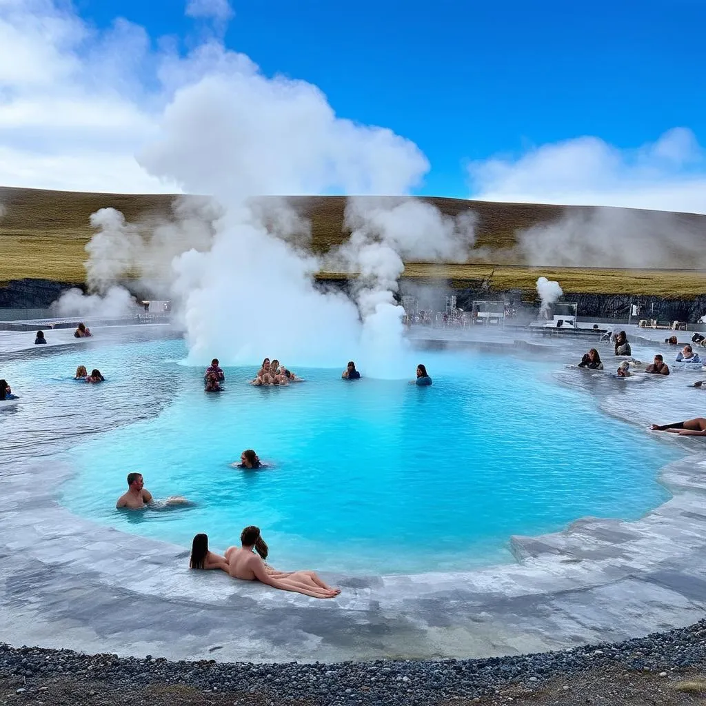 Blue Lagoon Geothermal Spa in Iceland