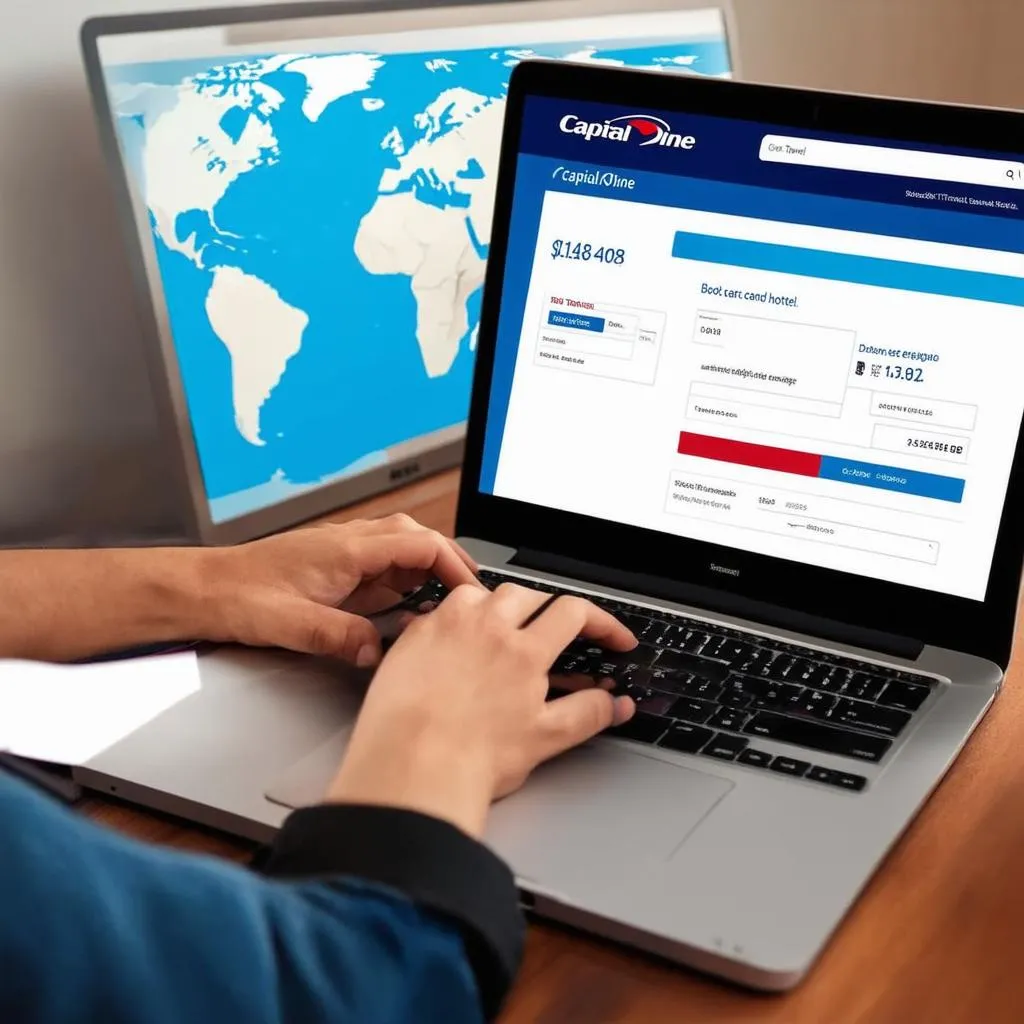 Booking Travel on Capital One Travel