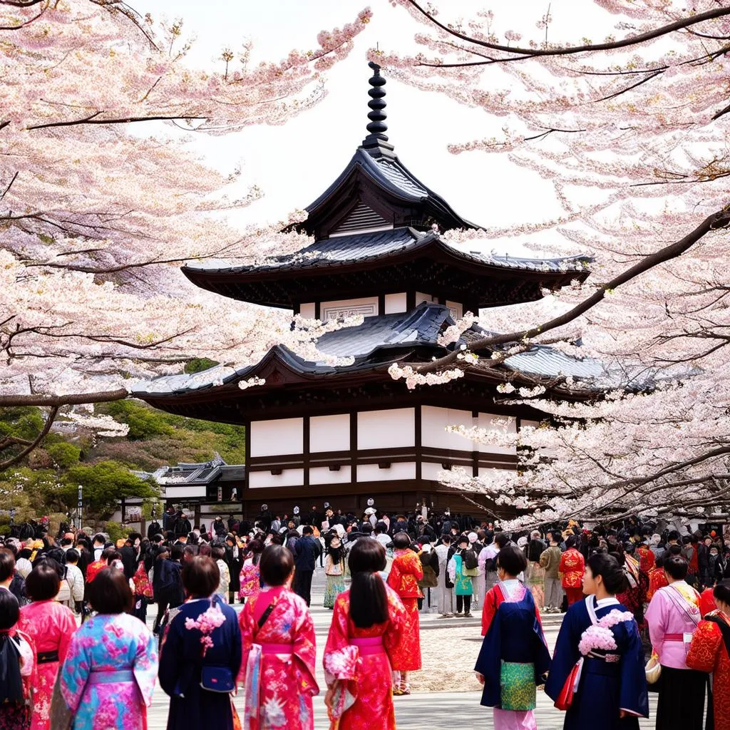 Cherry Blossom Festival Japan in March