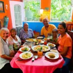 Cuban Family Dinner