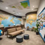 Modern Travel Agency Office