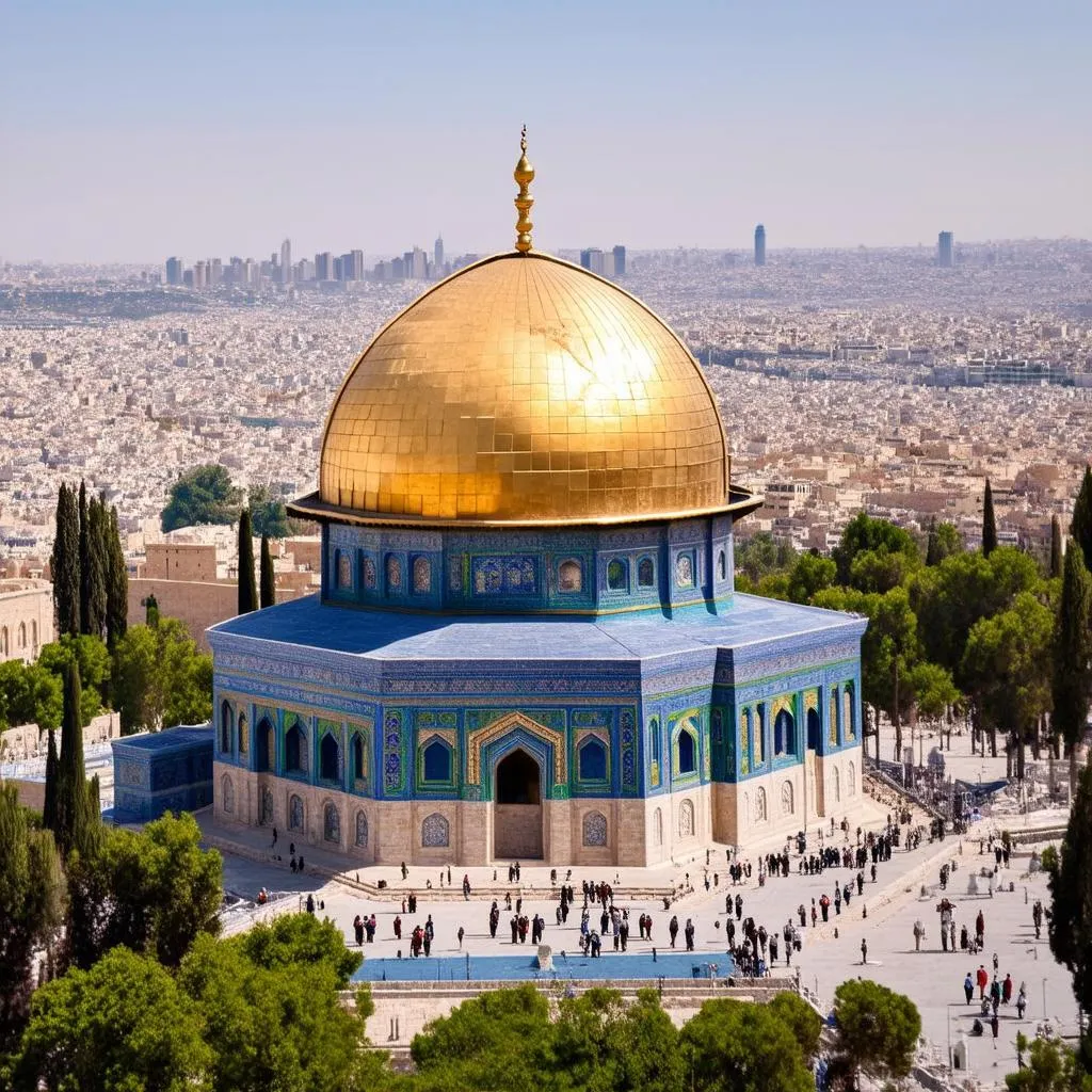 Dome of the Rock in Jerusalem