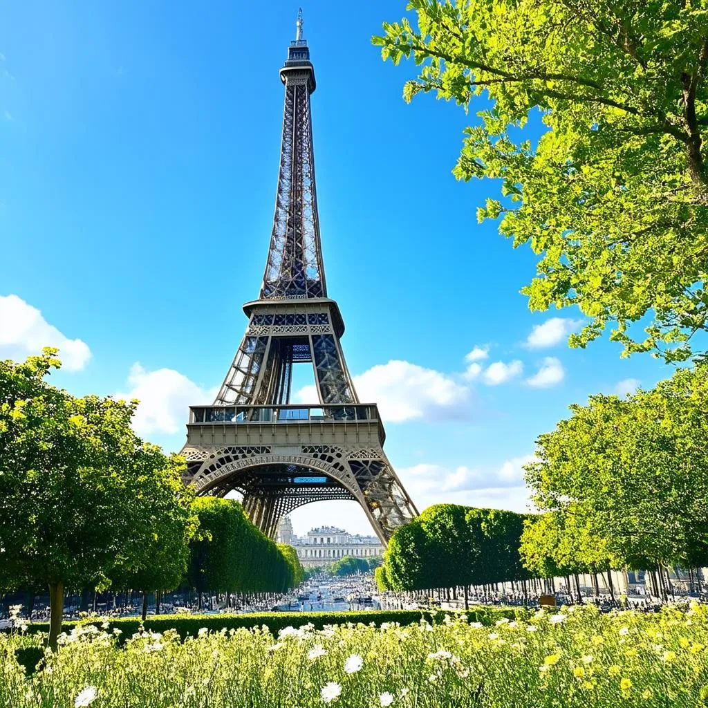 Eiffel Tower in Paris