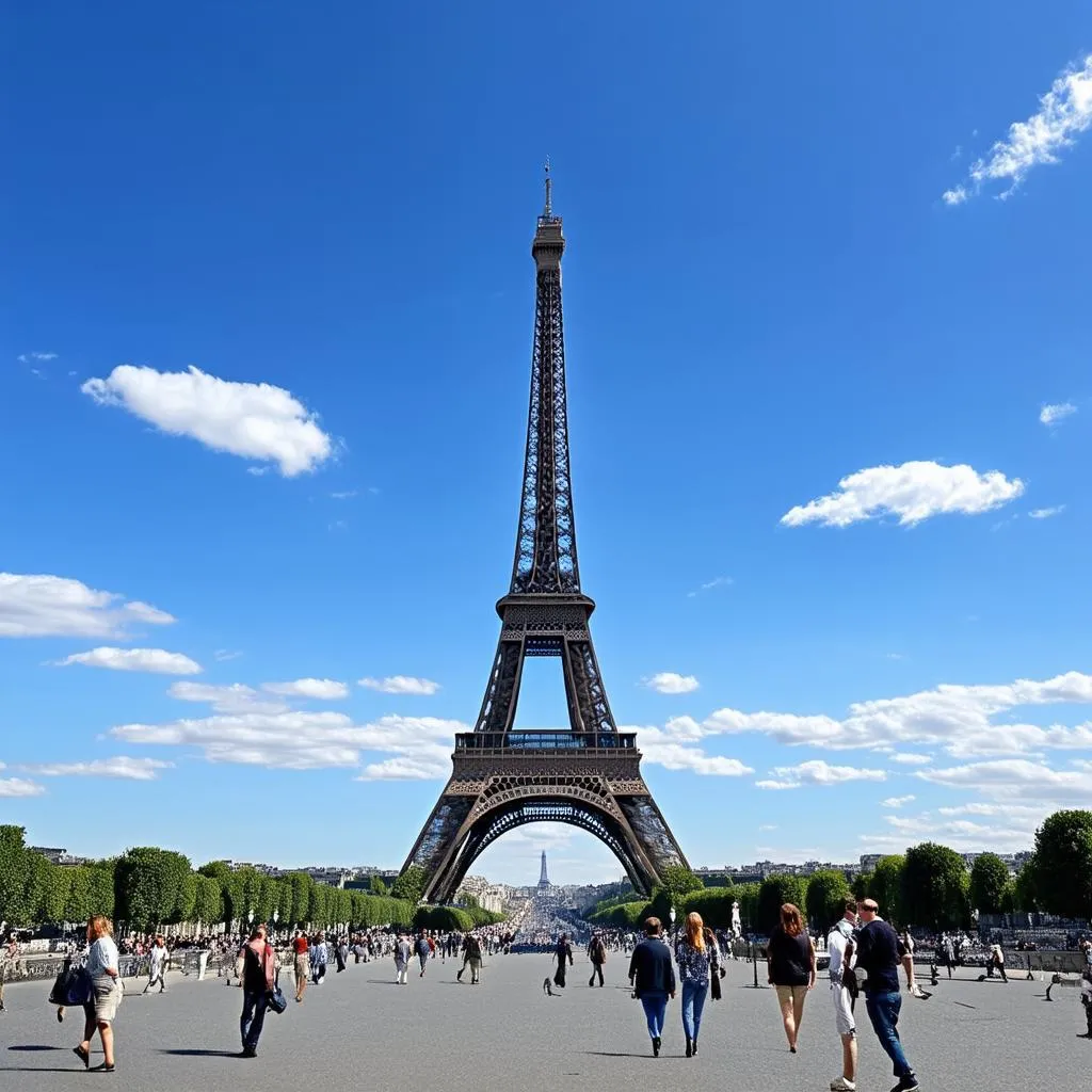 Eiffel Tower in Paris