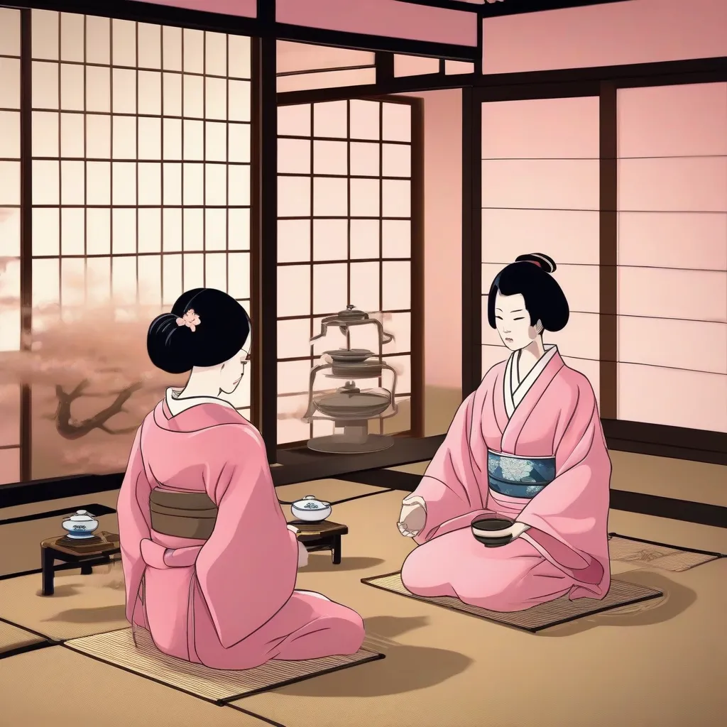 Enjoying a Traditional Japanese Tea Ceremony