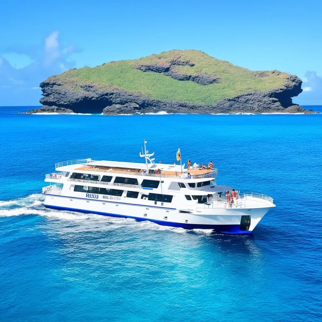 Ferry between Maui and Lanai