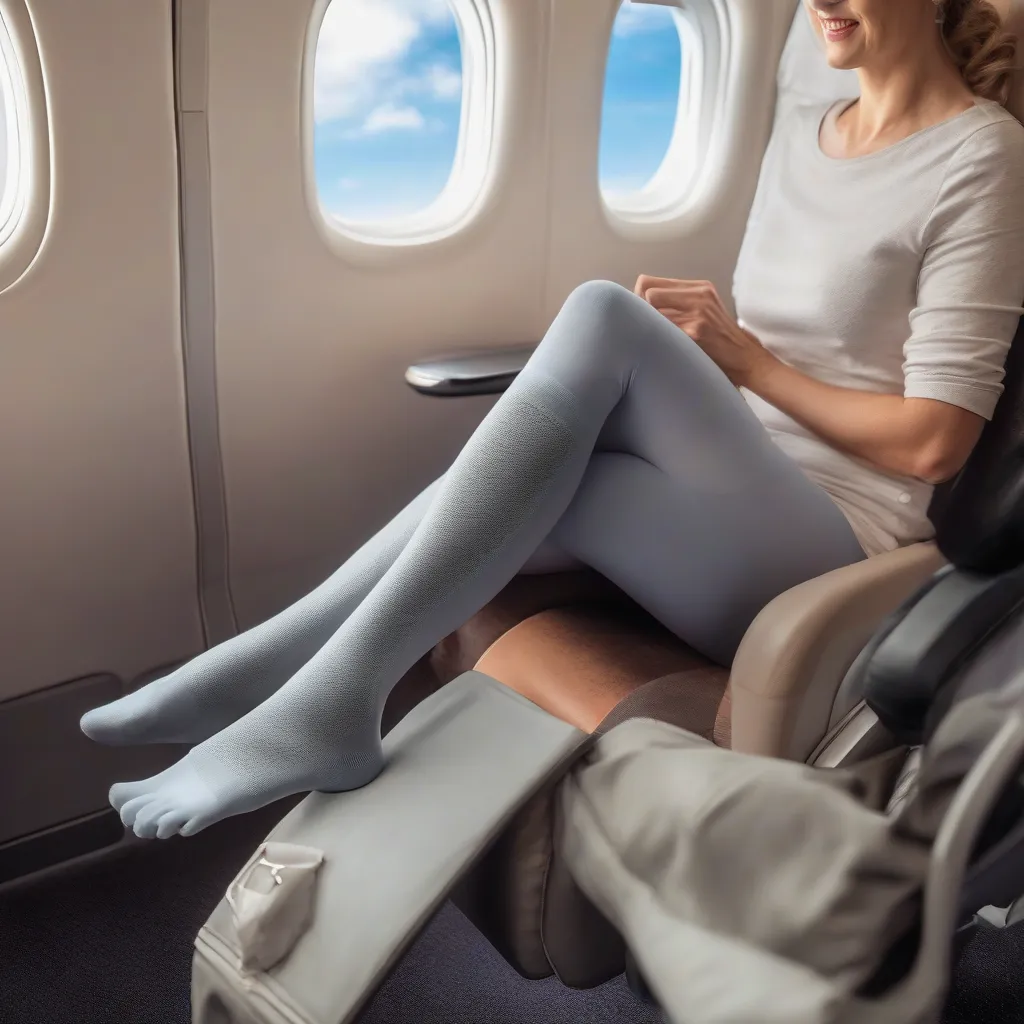 Footless Compression Socks for Travel