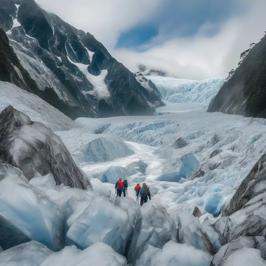 Franz Josef Glacier in Winter Wonderland