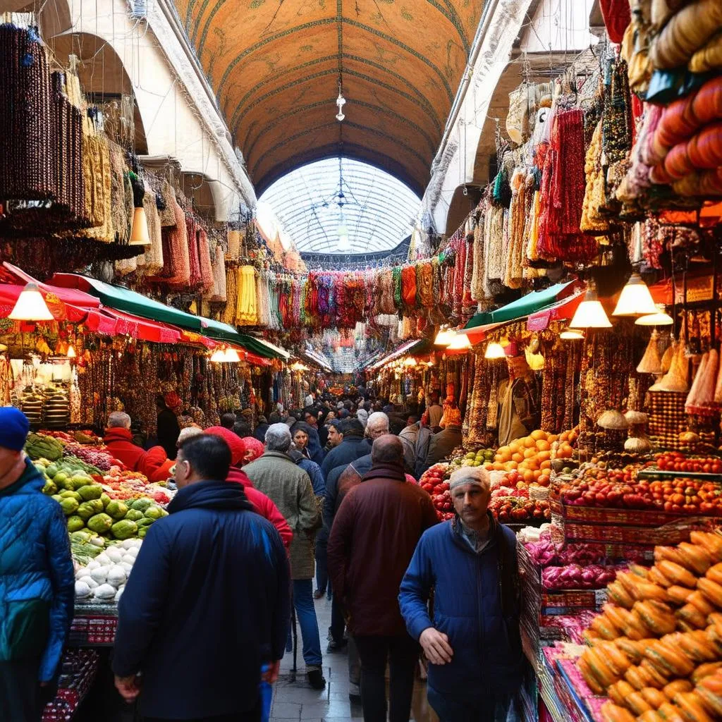 The Grand Bazaar in Istanbul