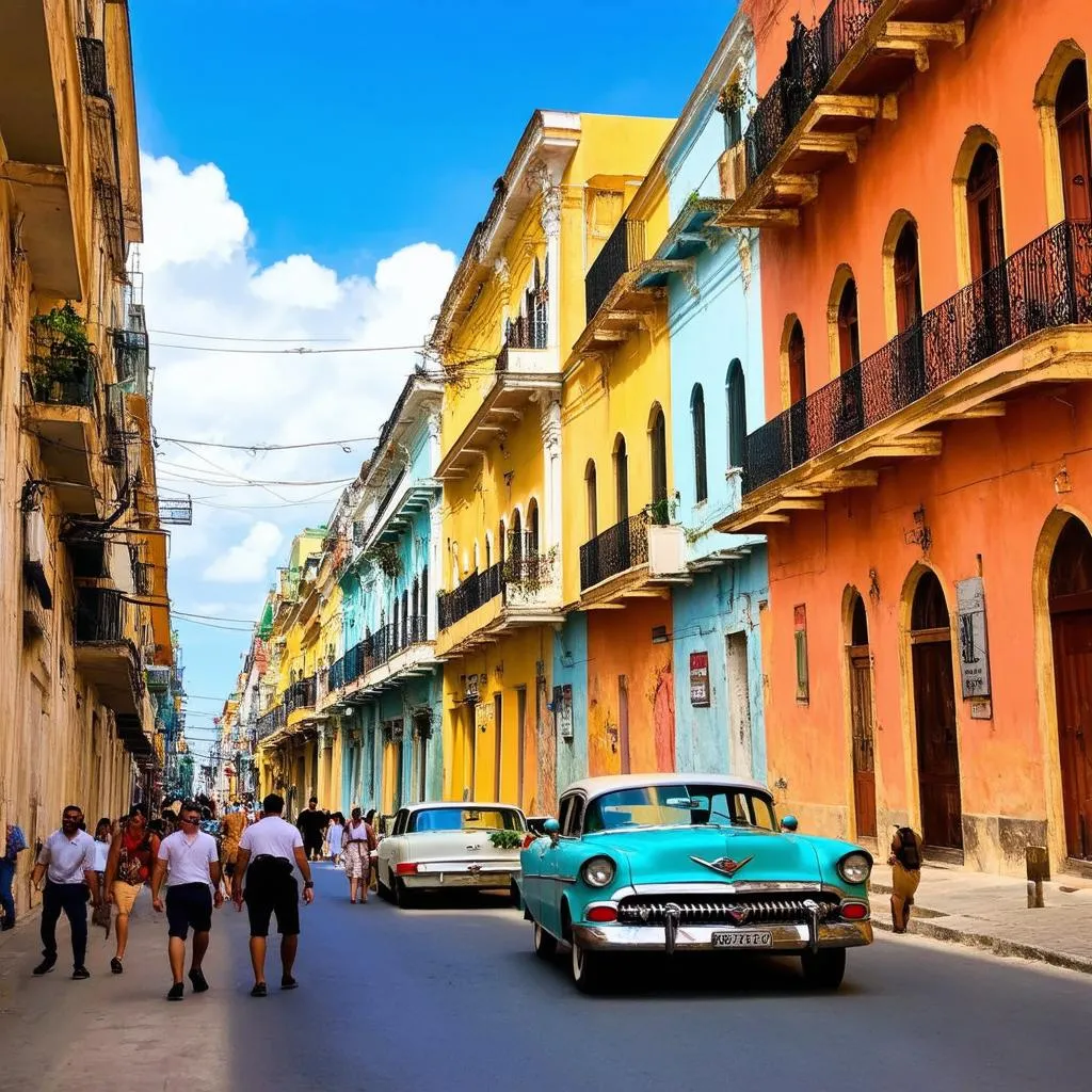 Havana Street Scene