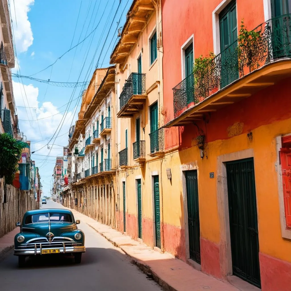 Colorful Cuban Casa Particular