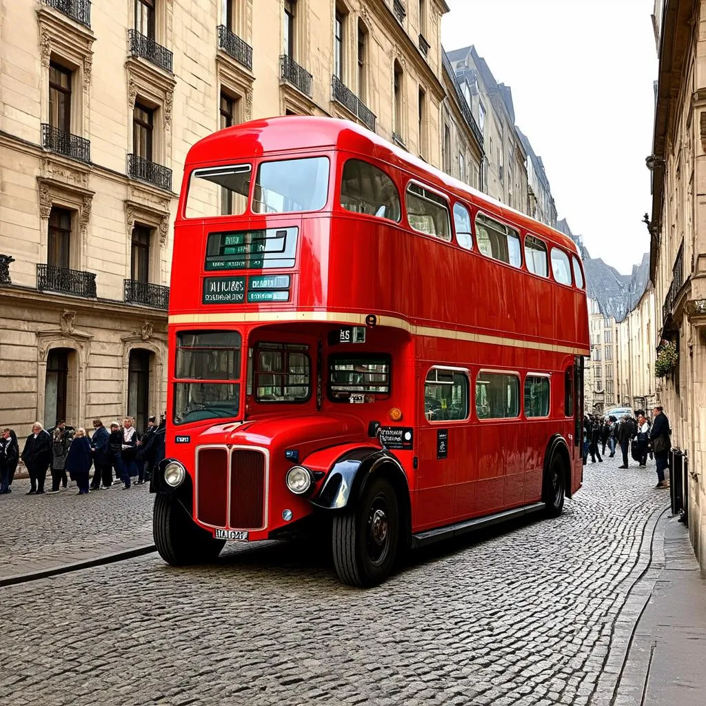 Bus in Historic City