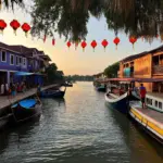 Hoi An Ancient Town at Sunset