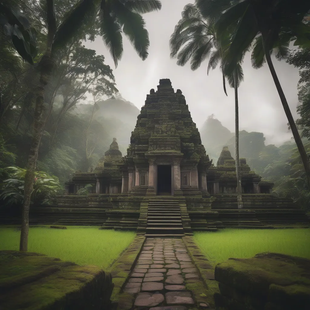 Ancient Temple in Indonesia