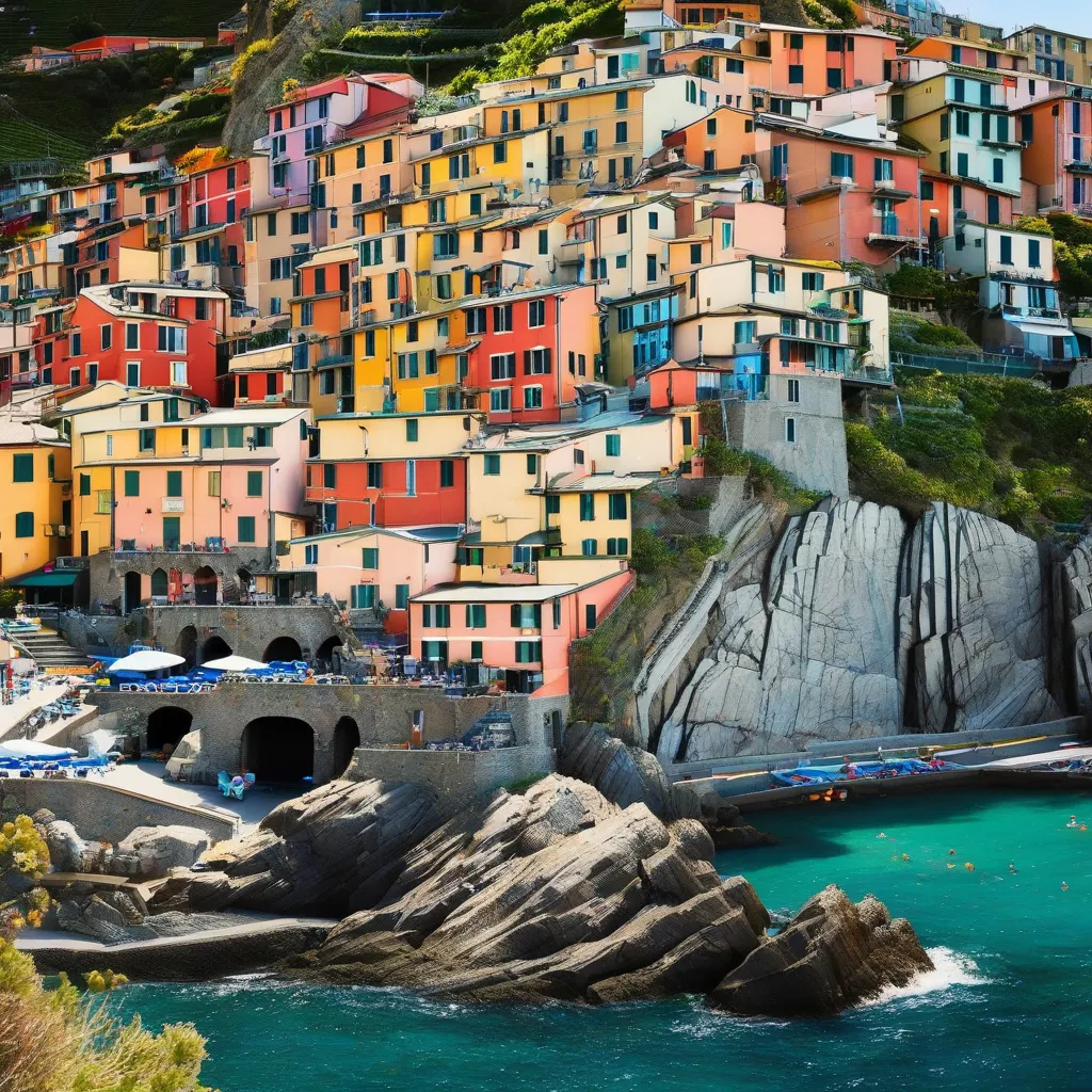 View of Manarola, Cinque Terre