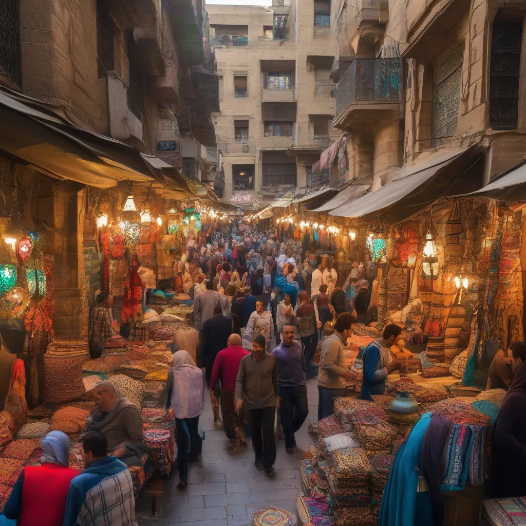 The Bustling Khan el-Khalili Market