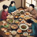 Korean Family Meal