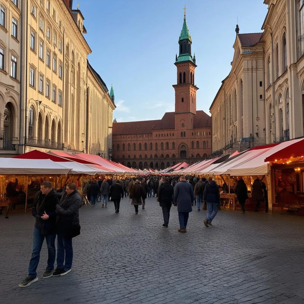 Krakow Old Town Square