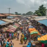 Bustling Kejetia Market