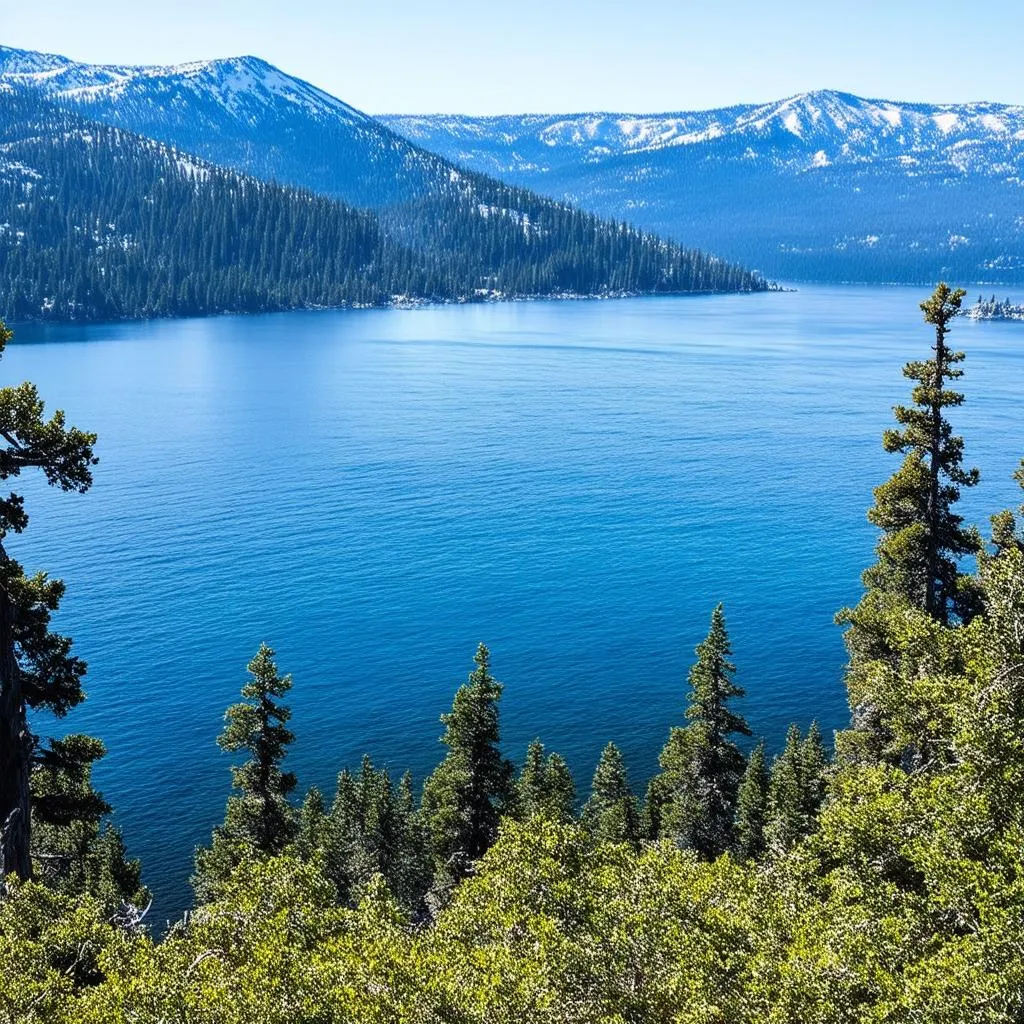 Lake Tahoe Scenic Viewpoint