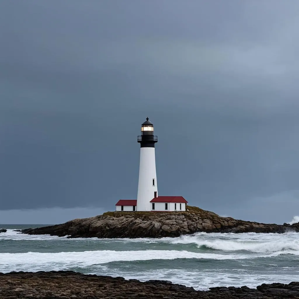 Iconic Maine Lighthouse