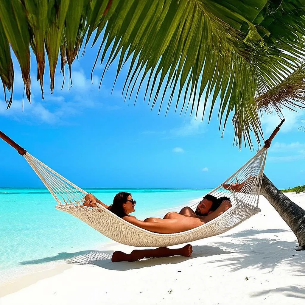 Maldives Beach Relaxation