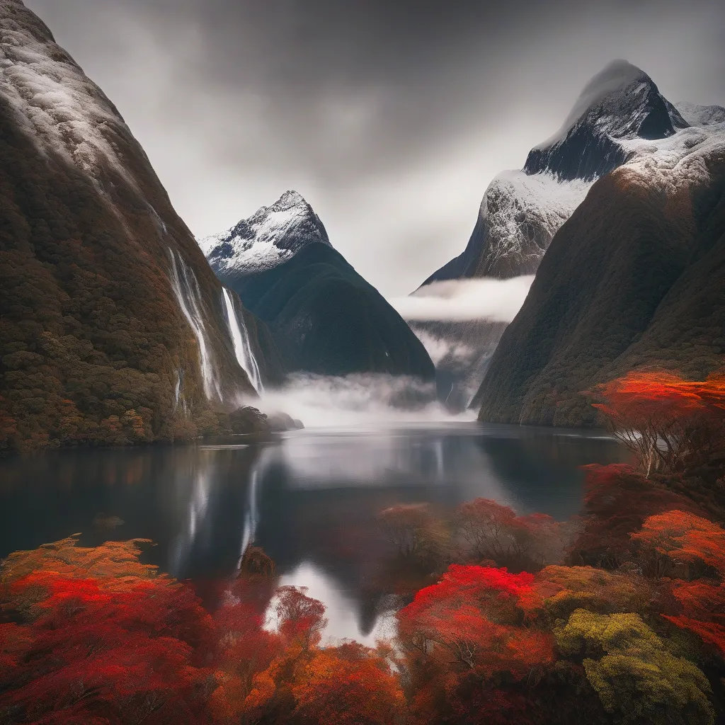 Milford Sound in Autumn Glory