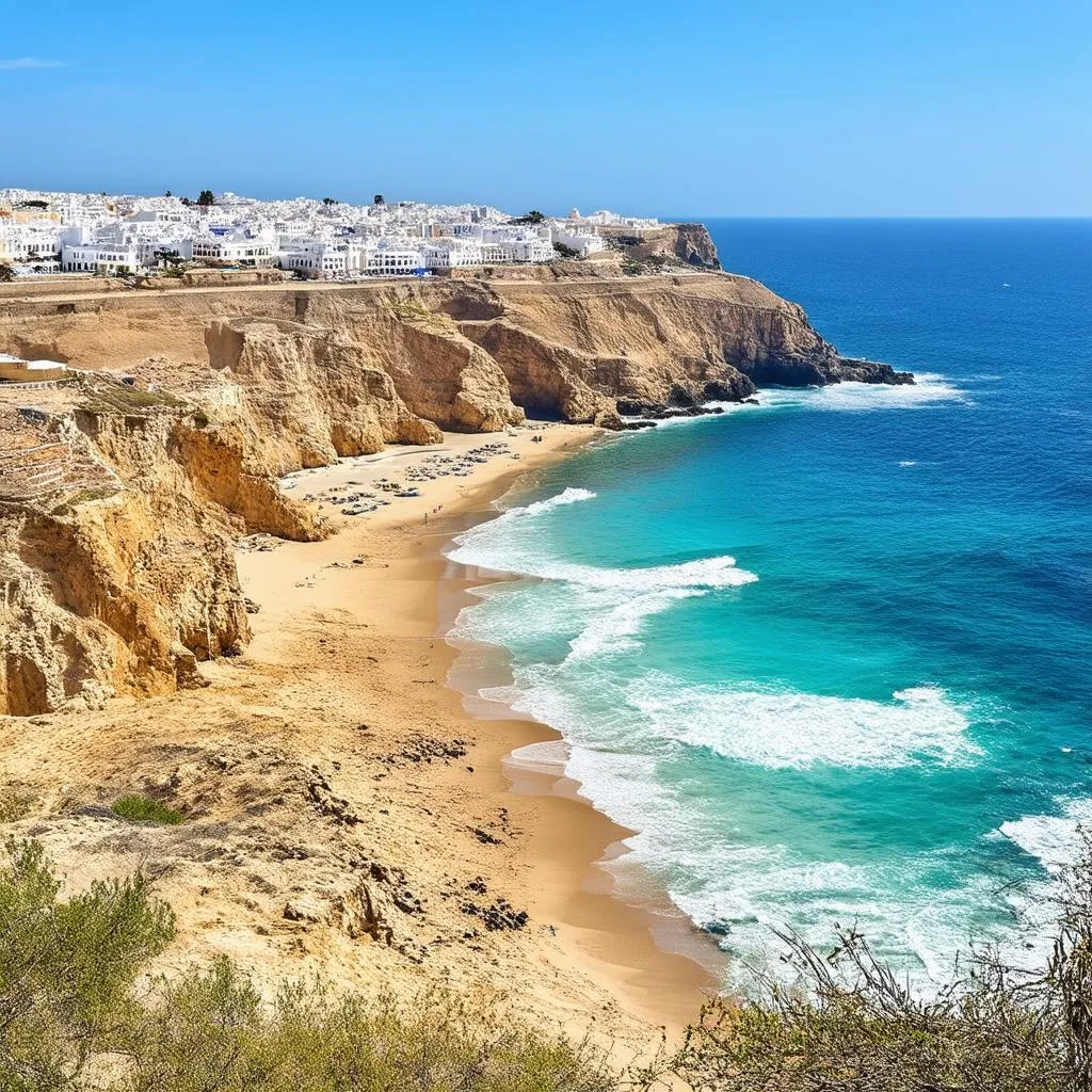 Scenic Moroccan Coastline