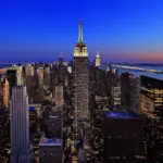 New York City Skyline at Night