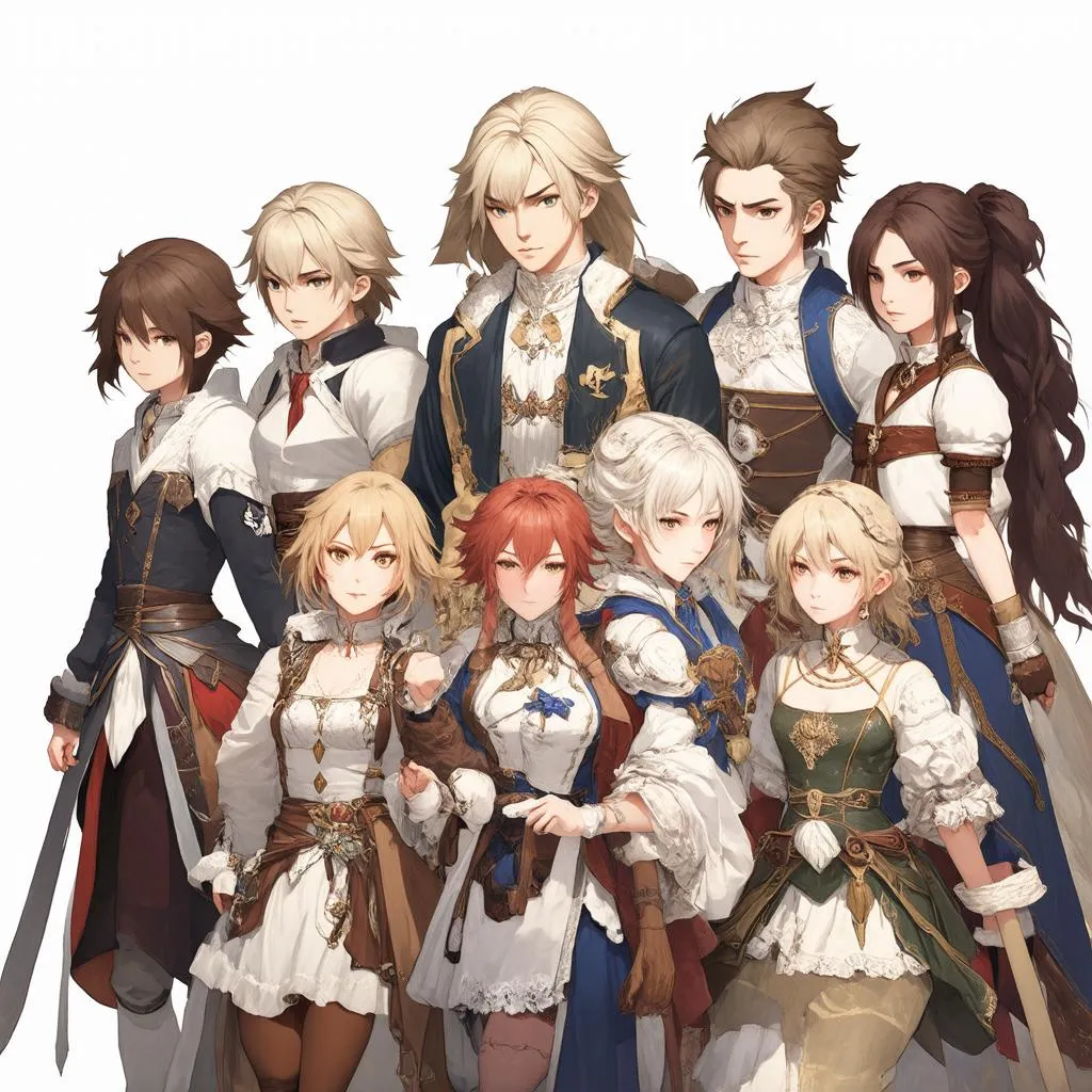 Octopath Traveler 2 Characters