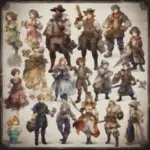 Diverse Job Classes in Octopath Traveler