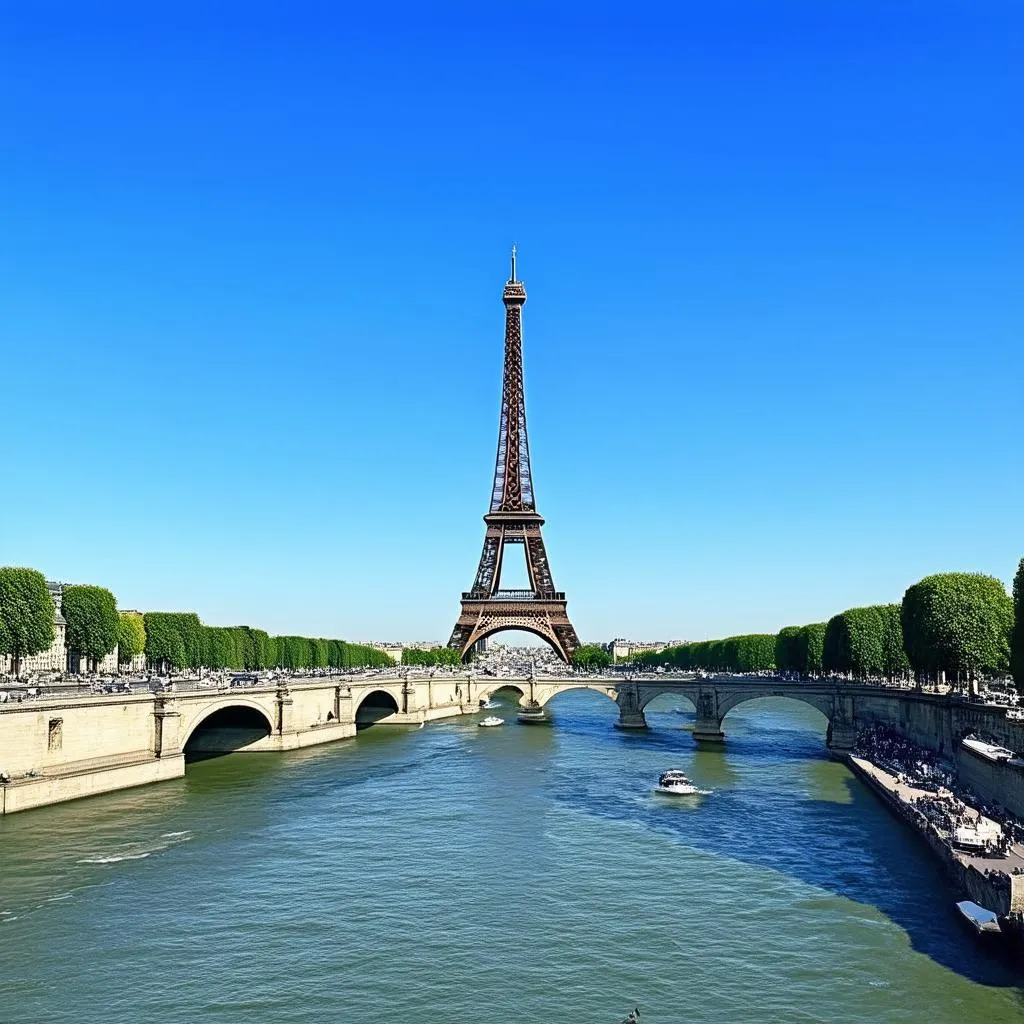 Parisian Charm: Eiffel Tower