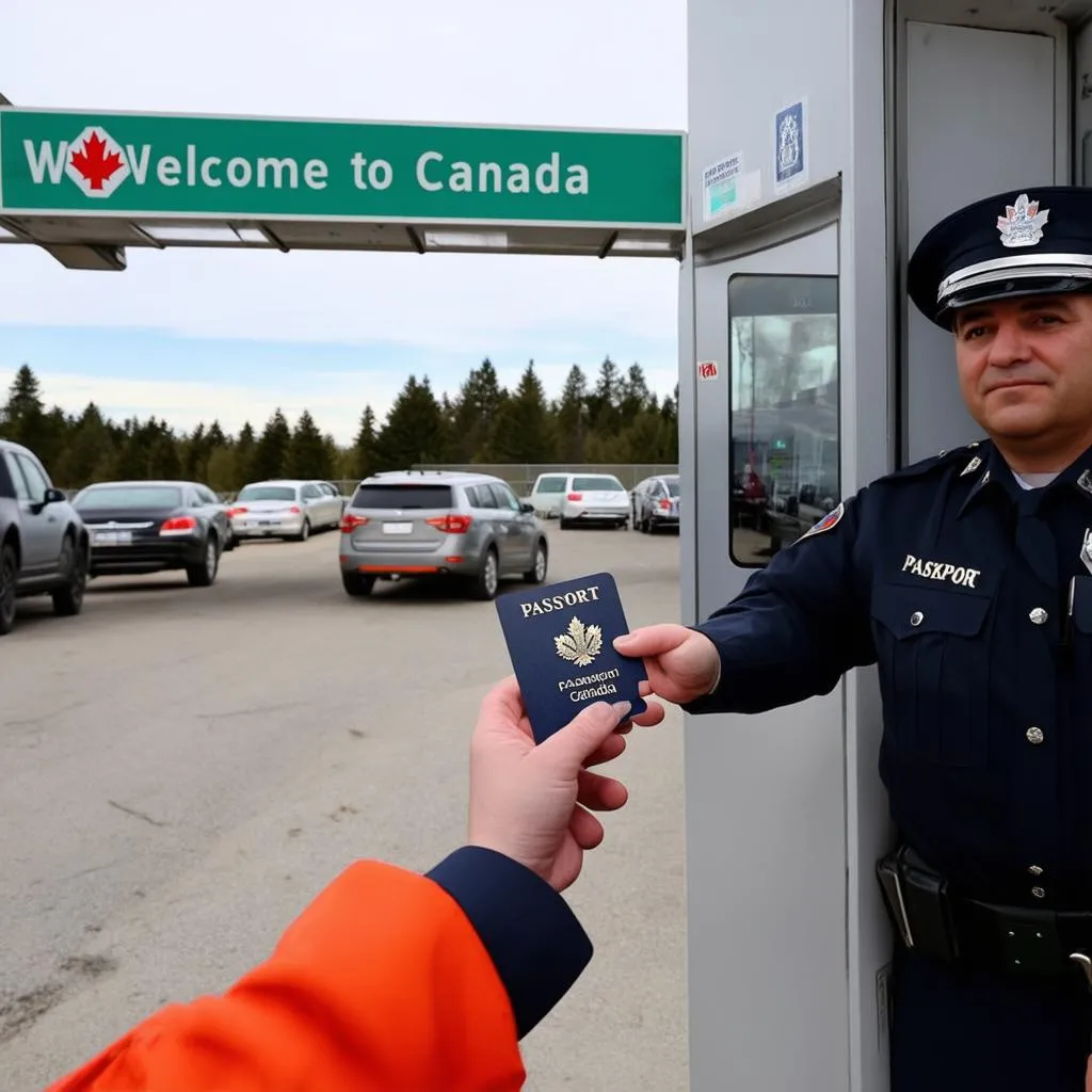 Passport Card at Border