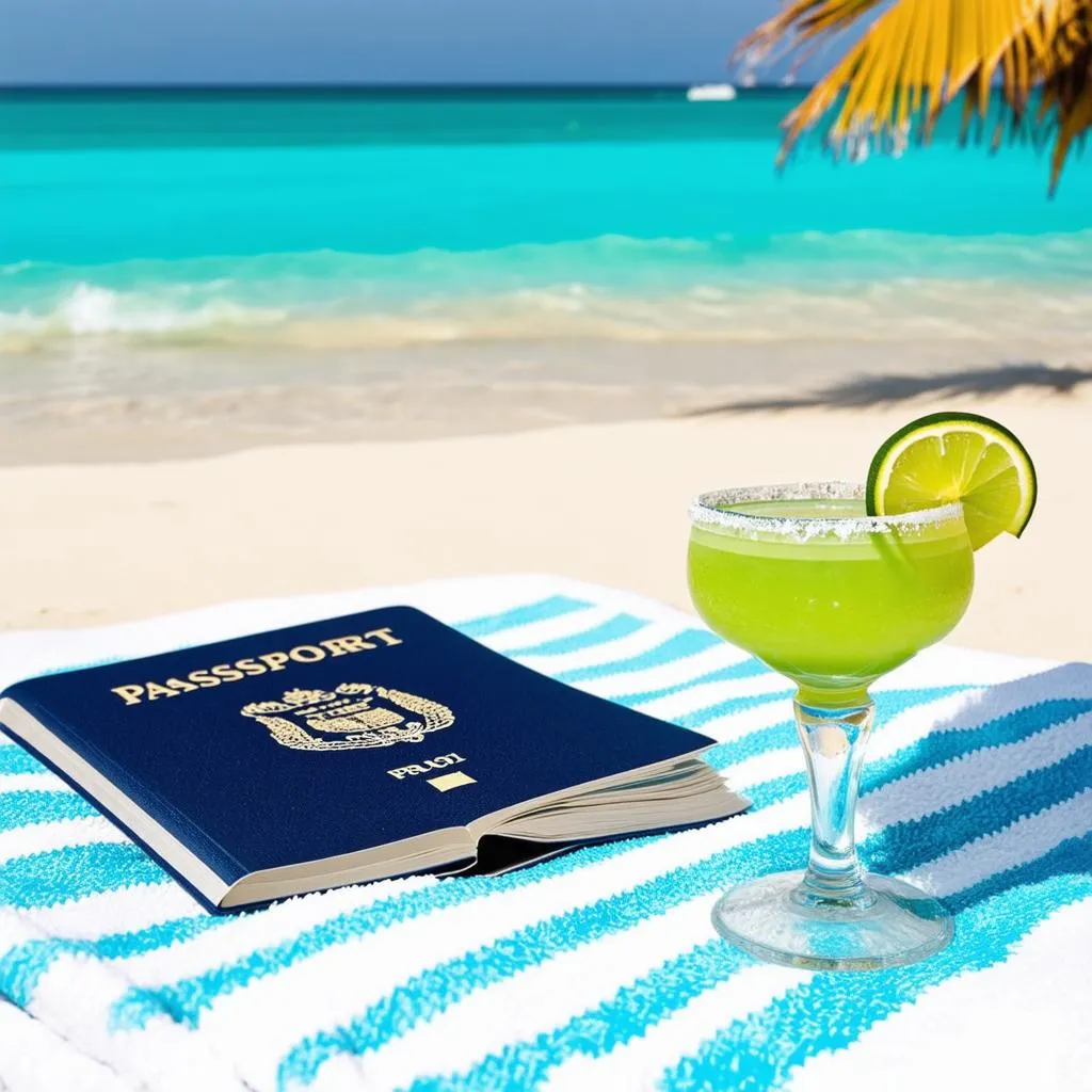 Passport and Margarita