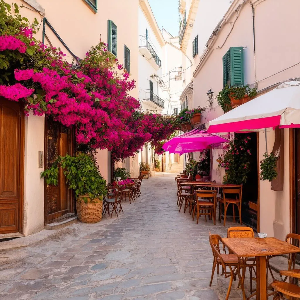 Charming Plaka District in Athens