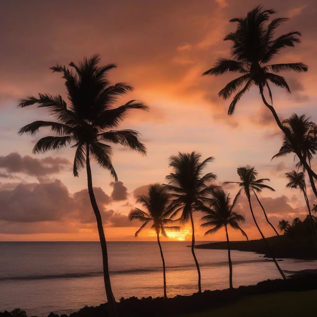 Sunset in Puerto Rico