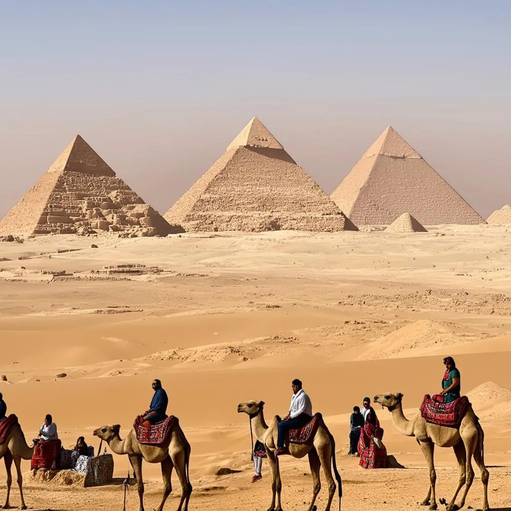 The Great Pyramids of Giza