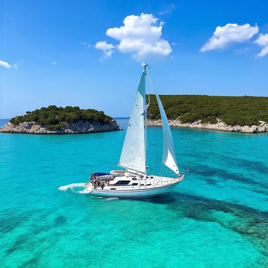 Sailing in Croatia