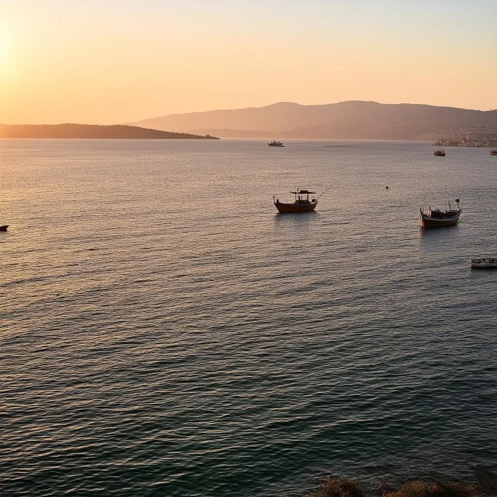 Serene Sea of Galilee