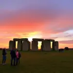 Stonehenge at Sunset