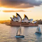 Sydney Opera House at Sunset