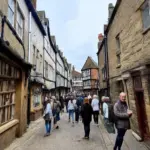 The Shambles in York, England