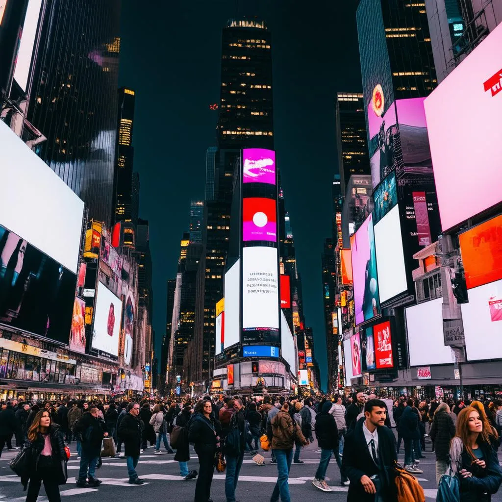 Times Square at Night