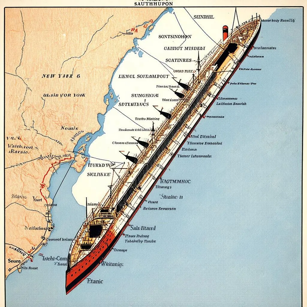 How Far Did the Titanic Travel Before its Tragic End?