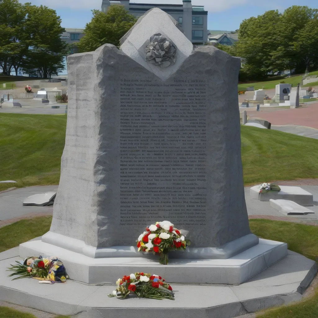 Titanic memorial in Halifax