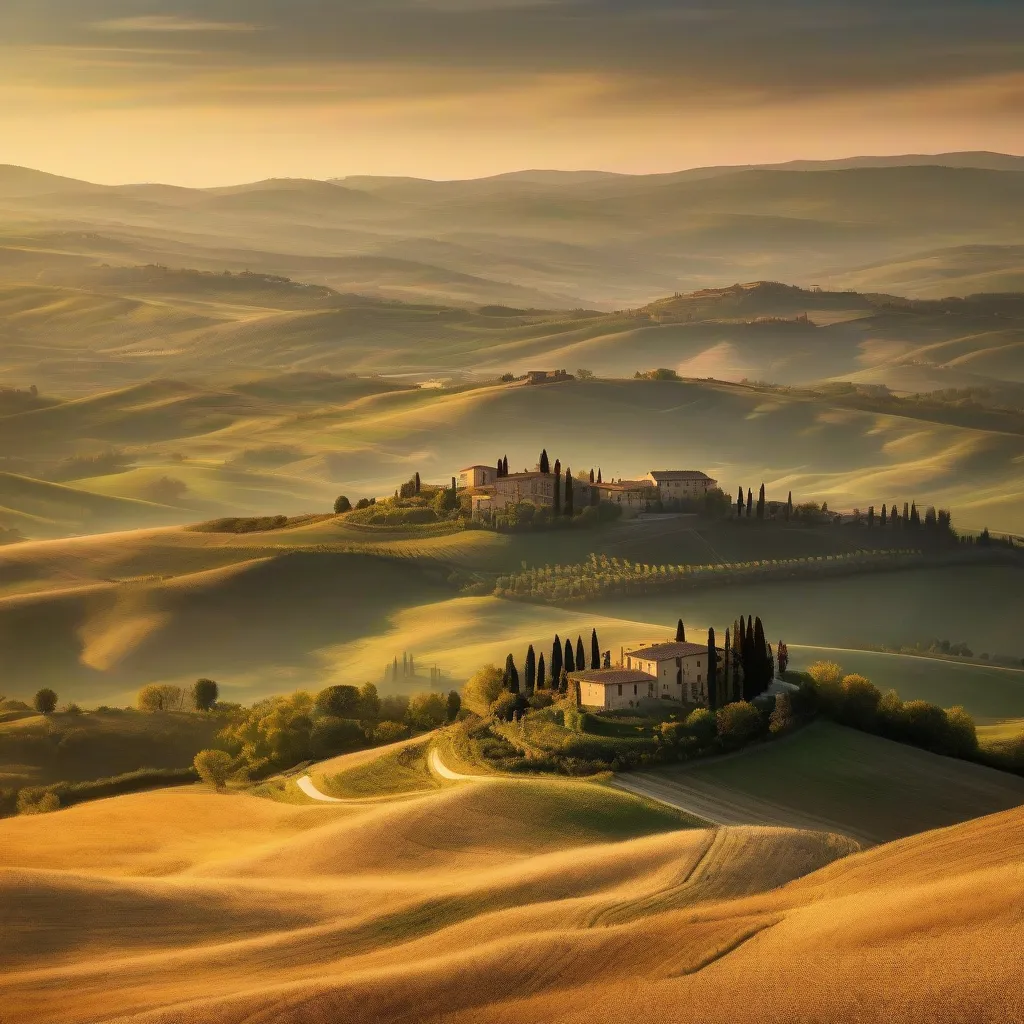 Picturesque Tuscan landscape